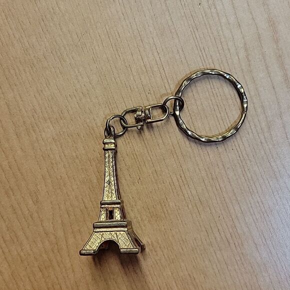 Black Paris Eiffel Tower Vase, Ornament, Eiffel Tower Key Chain - Picture 12 of 13